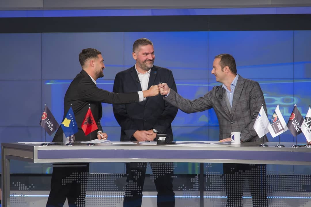 NËNSHKRIMI I MARRËVESHJES FBK-ARTMOTION, FBK-DEVOLLI CORPORATION, LIGA UNIKE-ARTMOTION